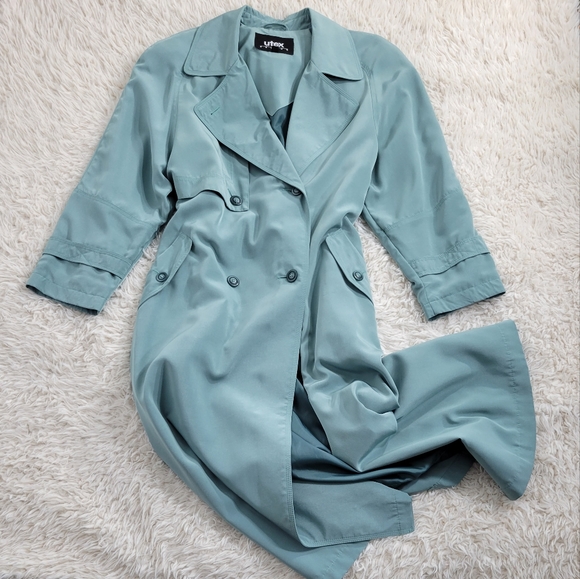Vintage Jackets & Blazers - Vintage Utex Full Length Trench Jacket